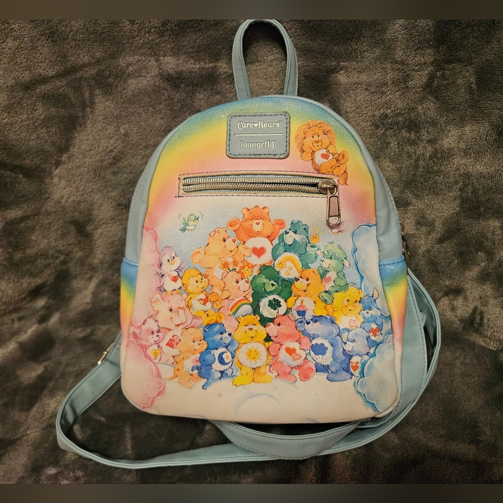 Loungefly Vintage Care Bears mini backpack